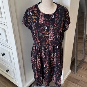 Disturbia 10 Floxglove mini skater dress